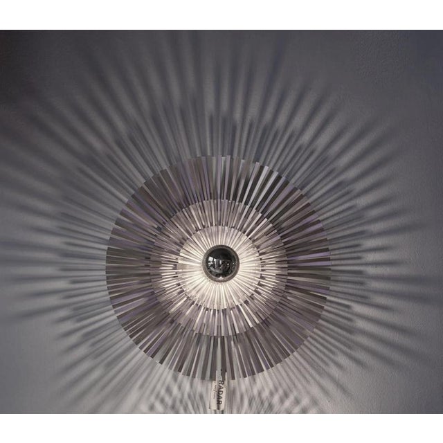 Contemporary Lafayette Aluminium Wall Lamp by Radar For Sale - Image 3 of 6