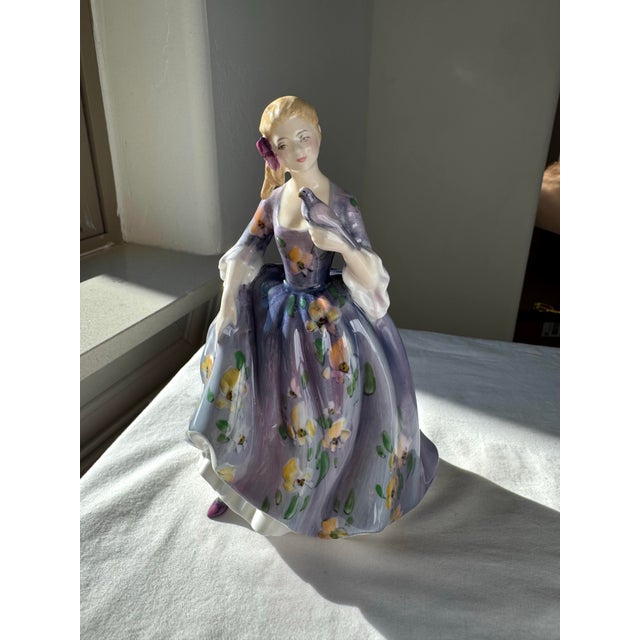 Ceramic 1967 Royal Doulton Figurine ~ “Nicola” ~ Hn 2839 For Sale - Image 7 of 10