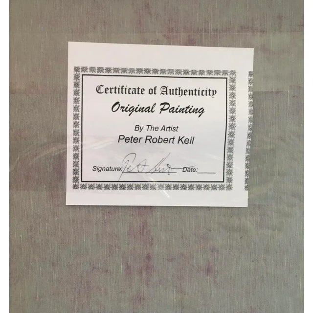 Large-Scale Abstract Painting, Peter Keil, 1995 For Sale - Image 6 of 7