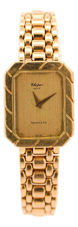 Chopard for Tiffany & Co. 18k Yellow Gold Vintage Unisex Watch