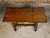 Italian 1800s Walnut Baroque Style Spool Table with H-Form Cross Stretcher For Sale - Image 10 of 12