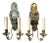1920s Large Mirrored Sconces - A Pair For Sale