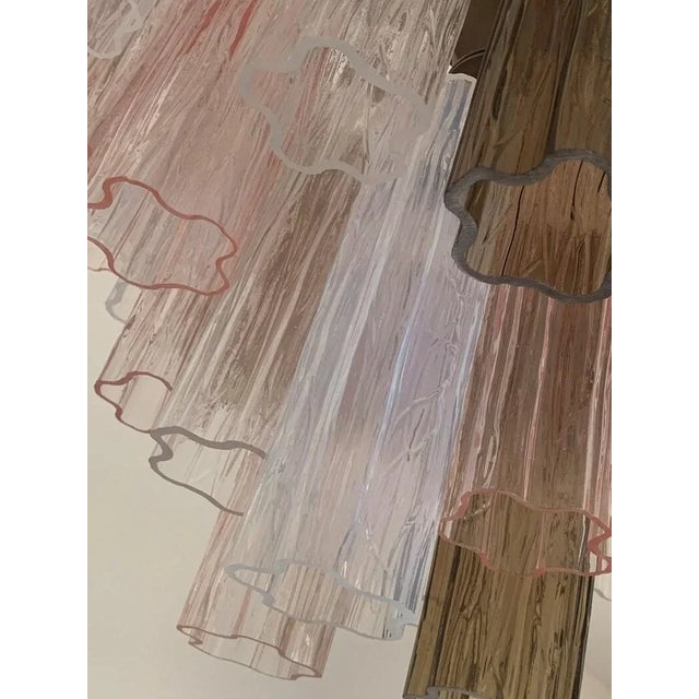 2020s Contemporary Murano Glass Sputnik Tronchi Chandelier Multicolor, Mazzega Style For Sale - Image 5 of 11