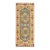 Pasargad DC Fine Hand Knotted Light Blue Runner Rug For Sale