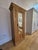 Antique Satin Walnut Mirrored Wardrobe For Sale - Image 3 of 18