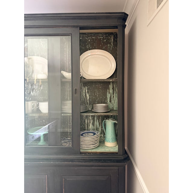 Wood Napoleon Era China Cabinet From Côté Jardin For Sale - Image 7 of 18
