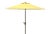 Not Yet Made - Made To Order Outdoor UV Resistant Ortega 9 ft Auto Tilt Crank Umbrella - Yellow For Sale - Image 5 of 5