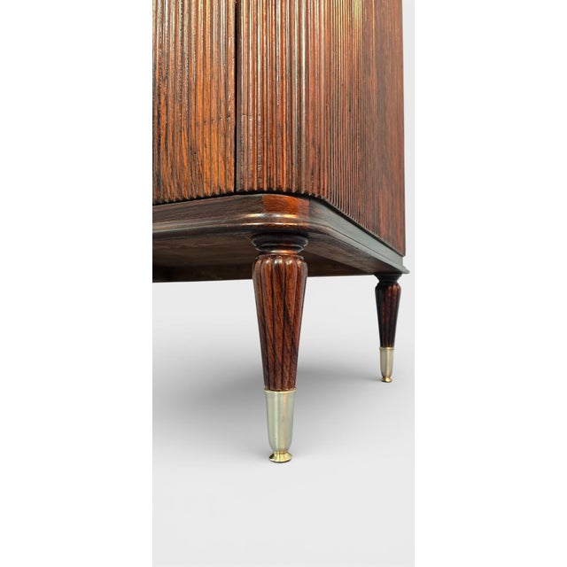 Mid-Century Modern Italian Grissinato Cabinet Bar, 1956 For Sale - Image 6 of 18