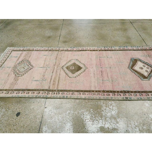 Galerie Shabab Collection Mid-20th Century Persian Malayer Runner For Sale In New York - Image 6 of 8