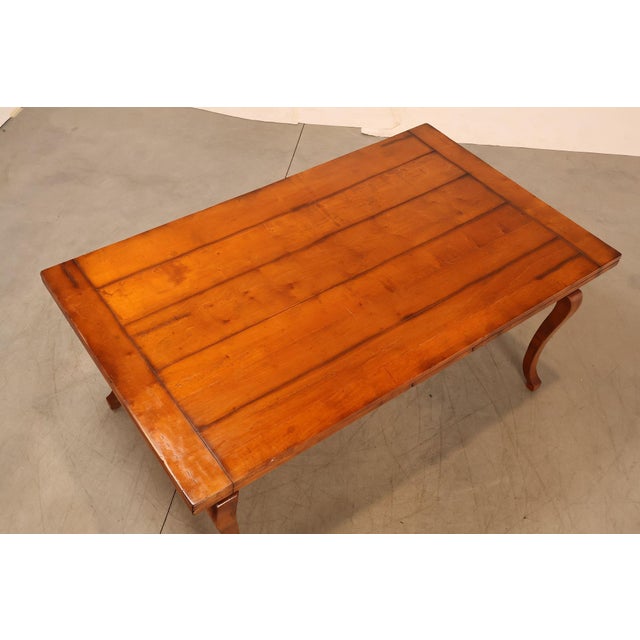 Late 20th Century Baker Furniture French County Milling Road Extension Table For Sale - Image 5 of 18