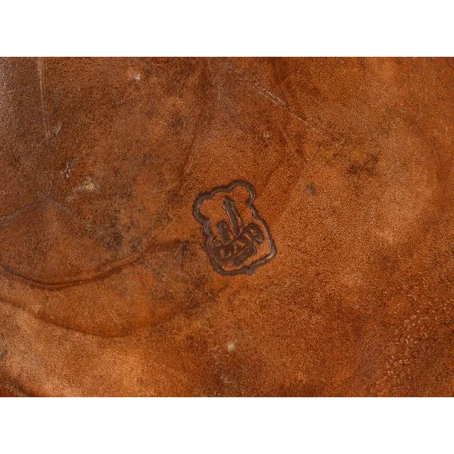 Mid-Century Modern Italian Leather Basket from Nova Tecno, 1950s For Sale - Image 11 of 15