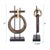 Boquin Circle Sculpture in Polyresin For Sale - Image 10 of 11