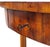 19th C Austrian / German Carved Column Biedermeier Oval Library Desk For Sale - Image 11 of 18