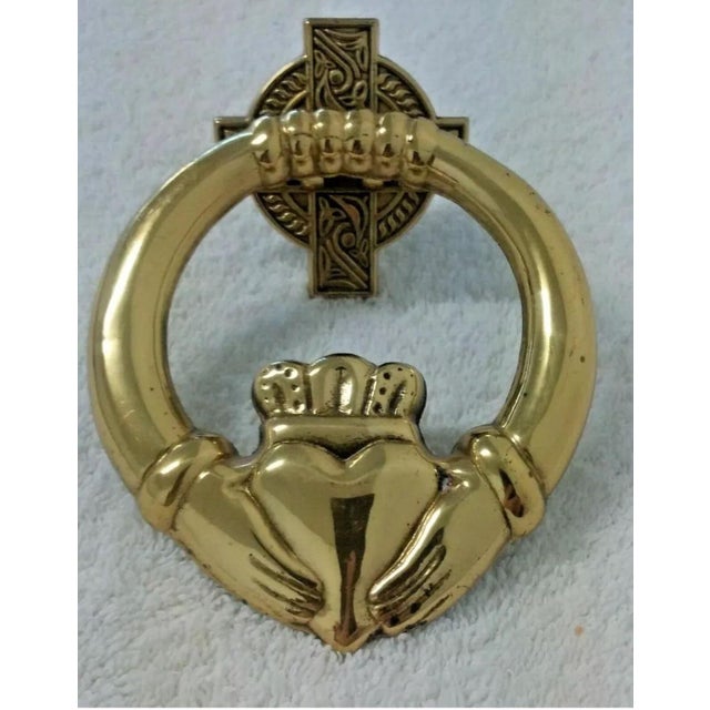 1950s Vintage Irish Celtic Claddagh Door Knocker Chairish