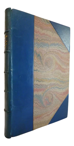 Early 20th Century D. H. S. Nicholson's the Oxford Book of English Mystical Verse Blue Leather Book