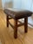 Pottery Barn Caden Leather Stool For Sale - Image 12 of 12
