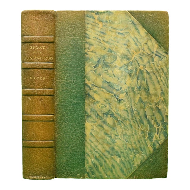 "Sport With Gun and Rod in American Woods and Waters" 1883 Mayer, Alfred M. For Sale