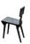 Mid-Century Modern 1950s After Nathan Lerner Constructivist Black Side Chair For Sale - Image 3 of 4