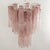 Italian Chandelier in Pink Murano Glass, 1980s For Sale - Image 4 of 11
