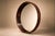 Monumental Brazilian Modern Round Mirror in Rosewood, 1960s For Sale - Image 12 of 15