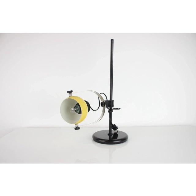 Plastic Mid-Century Table Lamp, Czechoslovakia, 1970s For Sale - Image 7 of 11