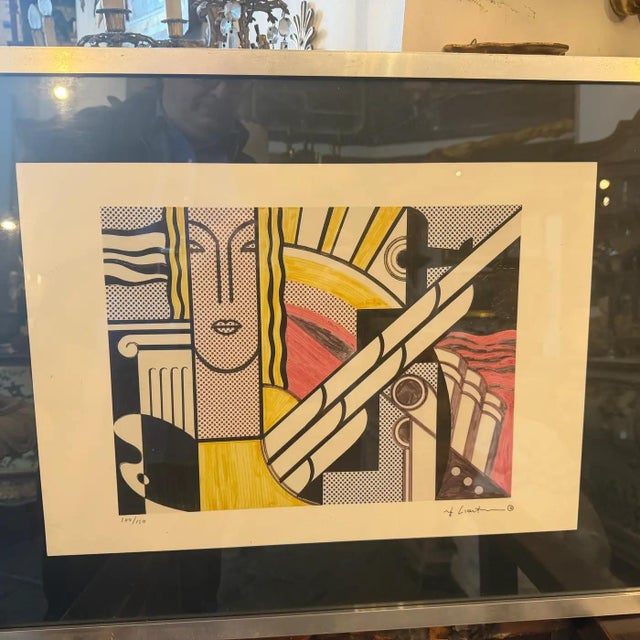 21st Century Framed Pop Art 100/150 Lithograph Modern Art by Roy Lichtenstein For Sale - Image 9 of 15