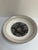 Royal Doulton Pasta Bowl in the Provence Noir Pattern Featuring a Black Floral Center and Striped Border For Sale - Image 9 of 11