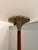 Vintage Mid Century Modern Laurel Rosewood Nickel Mushroom Floor Lamp For Sale In Chicago - Image 6 of 11