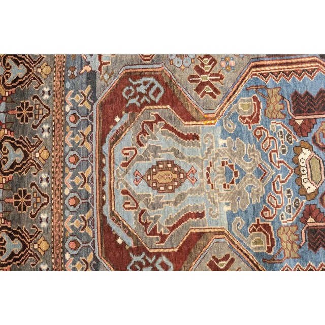 Traditional Antique Caucasian Karabaugh Rug 3'9'' x 5'9'' For Sale - Image 3 of 7