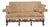 Late 20th Century Southwood Mahogany Rococo Sofa Damask Fabric Carved Frame Made North Carolina For Sale
