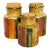 Vintage 1970s Japanese Pottery Canisters - Set of 3 For Sale