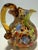 Vintage Murano Style Hand-Blown Art Glass Pitcher With Gold Aventurine For Sale - Image 9 of 12