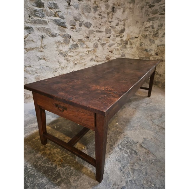 Antique French Farmhouse Table, 1780 For Sale - Image 9 of 18