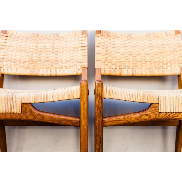 1960s Restored Hans Wegner Ch 31 Oak Dining Chairs - Set of 8 For Sale - Image 11 of 16