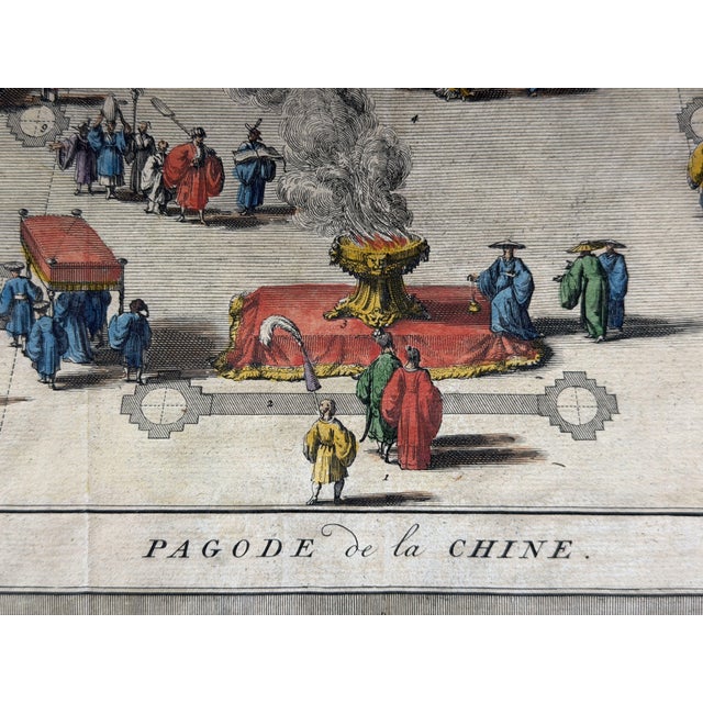 Bernard Picart, Pagode De La Chine / Grande Pagode, 1728, Etching For Sale - Image 6 of 11