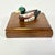 Please Note: the photo error has been reported. This walnut wooden playing card storage box is accented with a hand-...