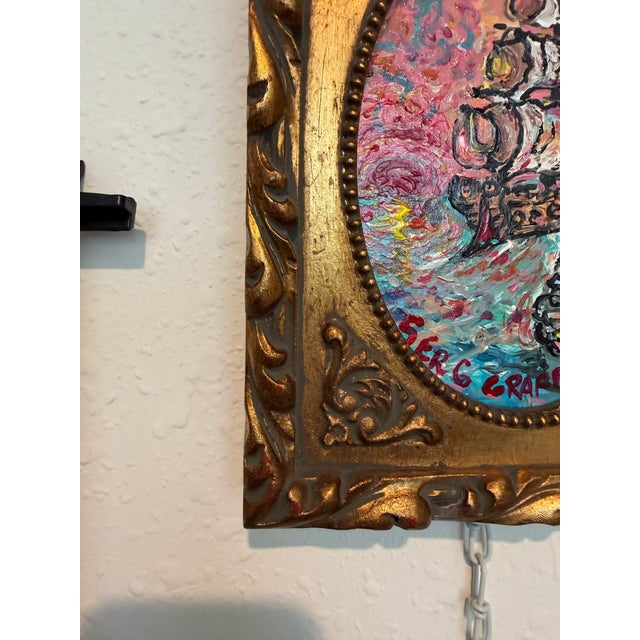 Serg Graff "Lucky Catch" Seascape Acrylic Painting Ship Nautical Art For Sale - Image 4 of 9