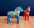 Vintage Swedish Dala Horse, 1960s, Set of 2 For Sale - Image 9 of 15