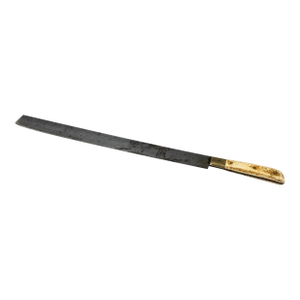Unknown, Antique Miller's Judaica Jewish Kosher Ritual Large Chalef Knife Millers