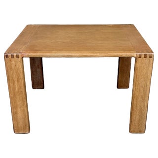Oak Coffee Table by Esko Pajamies for Asko, Finland, 1970s For Sale