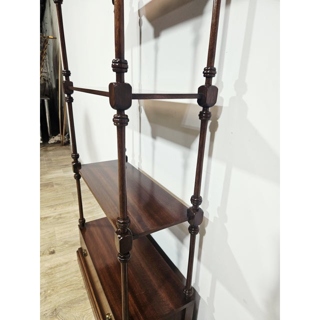 20th Century Classic Mahogany Shelf, England For Sale - Image 10 of 18