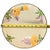Cream 1990s Mid-Century Modern Franciscan Poppy Chop Plate Serving Platter Yellow & Purple Flowers 12" Round For Sale - Image 8 of 12