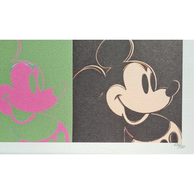 1980s After Andy Warhol, Topolino , 1980s, Lithograph For Sale - Image 5 of 9
