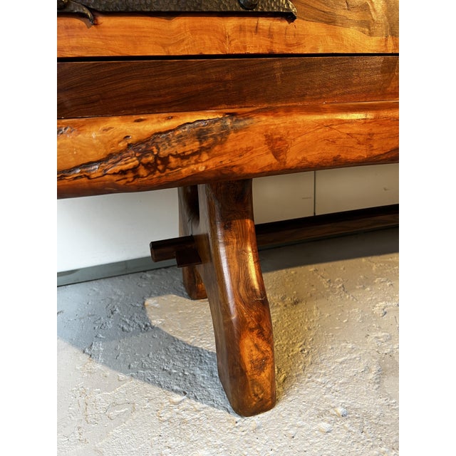 1960s Sideboard in Olive Tree from Maison Skela, 1960s For Sale - Image 5 of 7