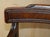 Vintage Regency Style Hardwood Saber Leg Office Desk Chair For Sale - Image 4 of 18