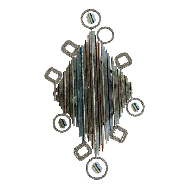 Large Wall Lamp by Albano Poli for Poliarte, 1960s For Sale