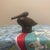 Mid-Century Modern Mid-Century Modern Stylized Hand-Carved Zebrawood Pelican Figurine For Sale - Image 3 of 5