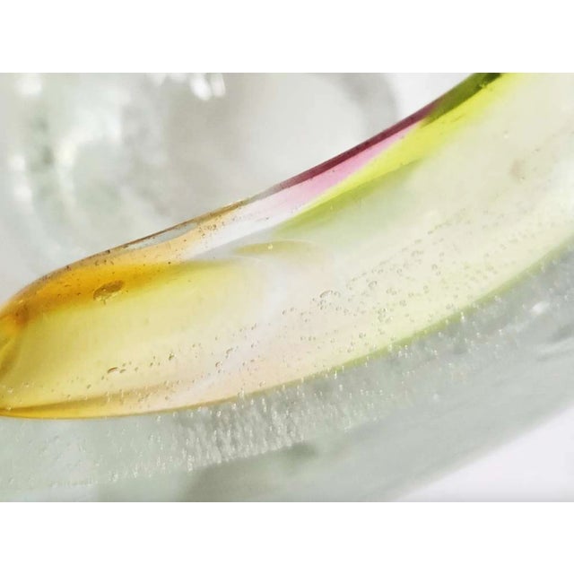 Mid-Century Murano Glass Bowl, 1960s For Sale - Image 9 of 10