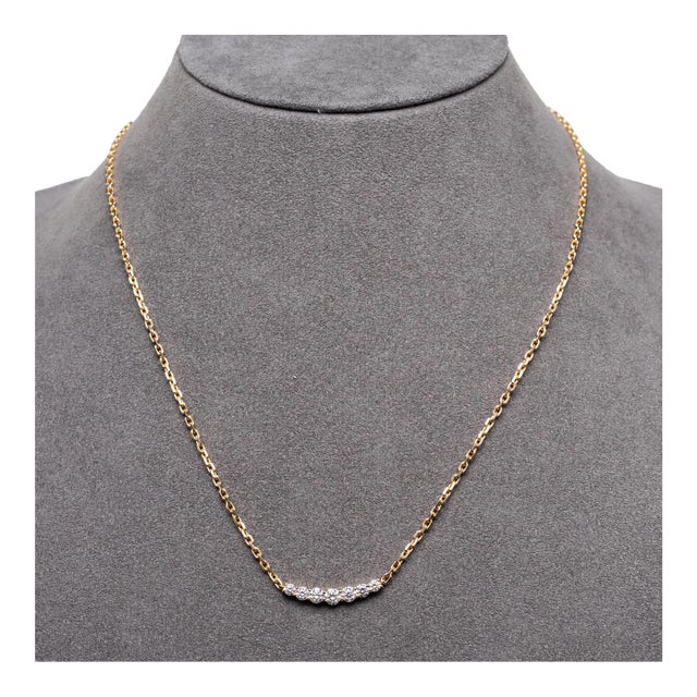 Rocks With Soul Favorite Chain with 7 Round Diamonds For Sale