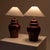 Red Table Lamps by Tommaso Barbi, 1970s, Set of 2 For Sale - Image 3 of 7